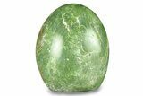 Free-Standing, Polished Green Chrysoprase - Madagascar #293428-1